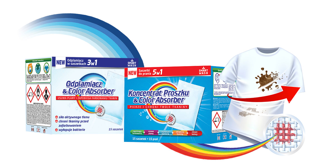 пральны парашок сурвэткі кухонныя губкі для посуду Польшча